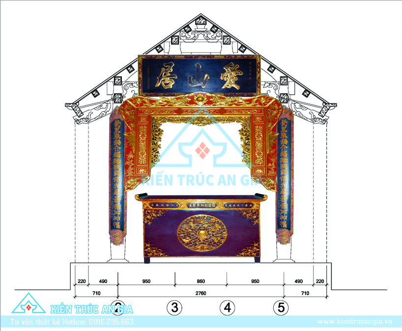 Nhà thờ Chi Họ chữ đinh bít đốc