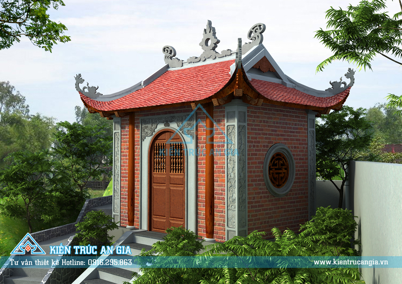 Thiết kế miếu thờ nhỏ