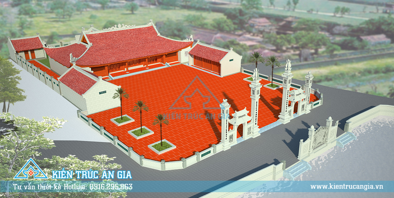 Thiết kế đình Xuân Canh