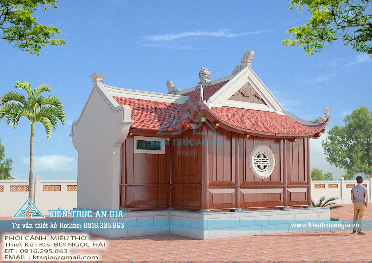 Thiết kế miếu thờ nhỏ