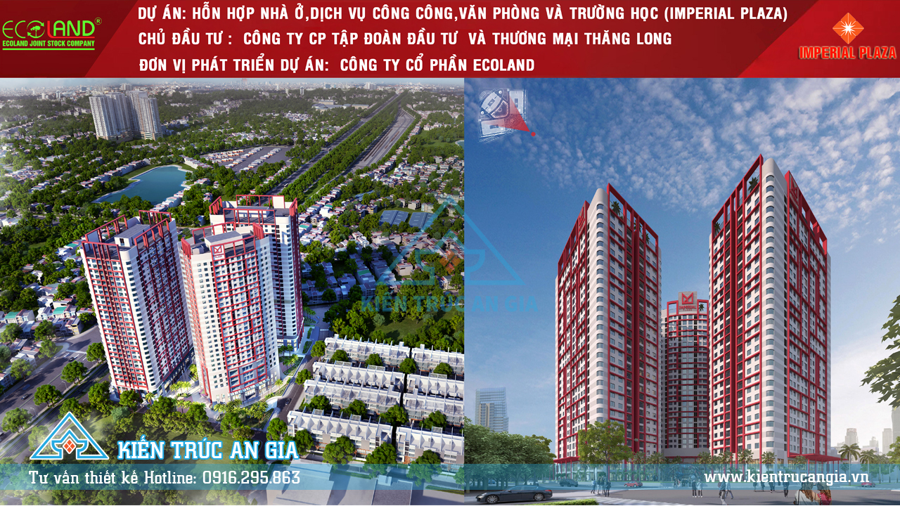 Tổng hợp mẫu thiết kế công trình cao tầng