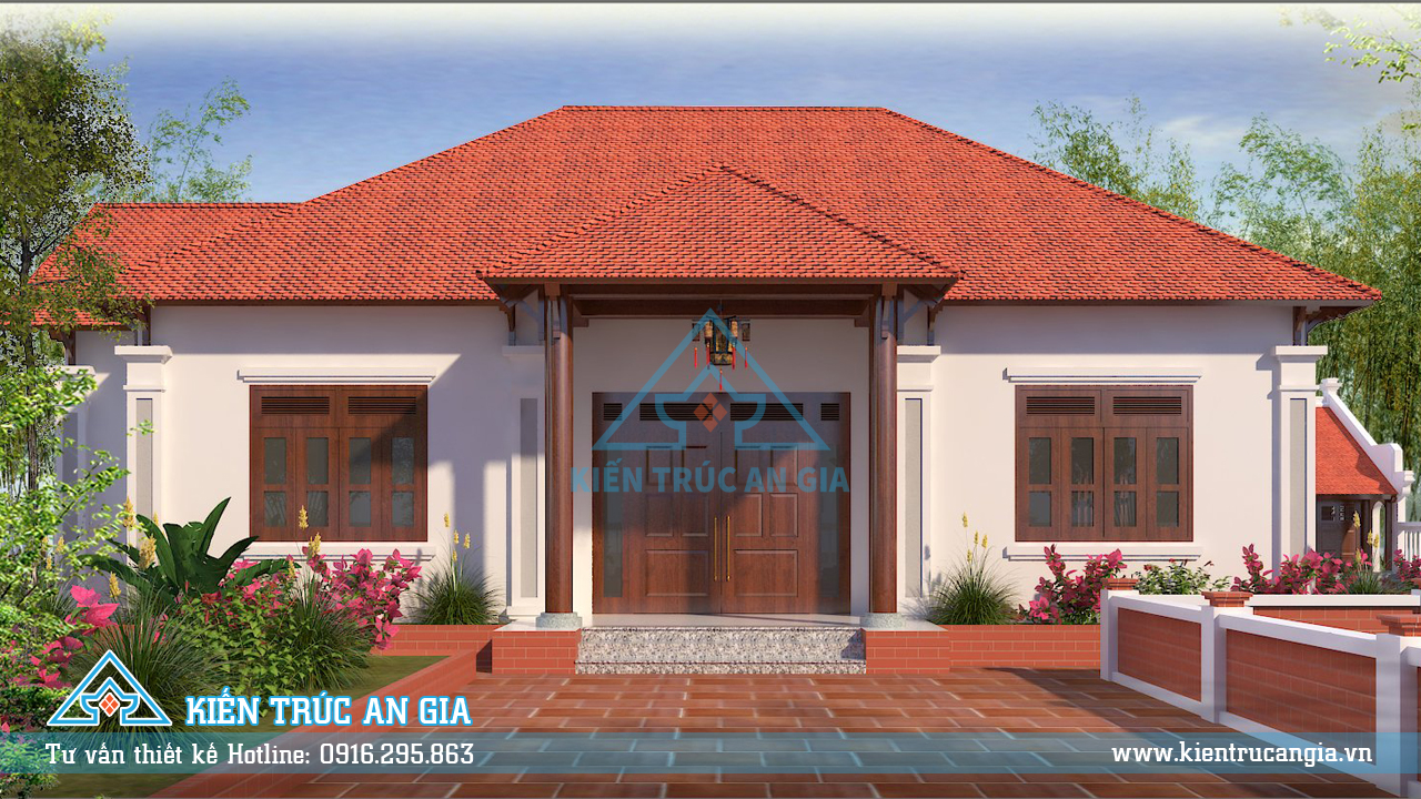 Thiết kế nhà thờ họ kết hợp nhà ở