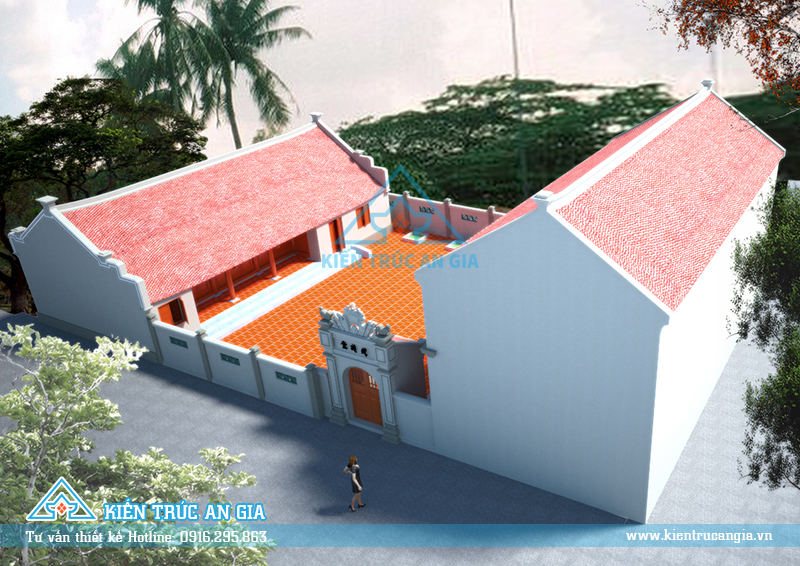 Phương án thiết kế nhà lưu niệm Nguyễn Văn Cừ