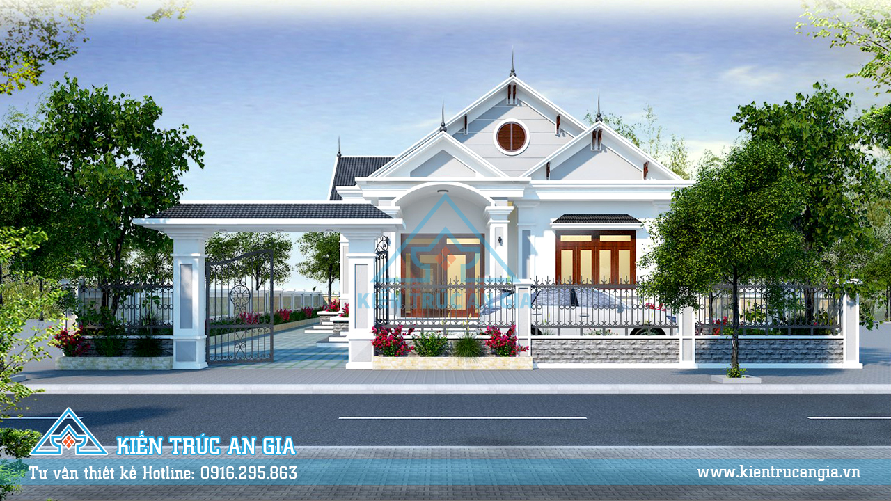 Mẫu nhà cấp 4 đẹp, hiện đại năm 2021 tại thanh hóa