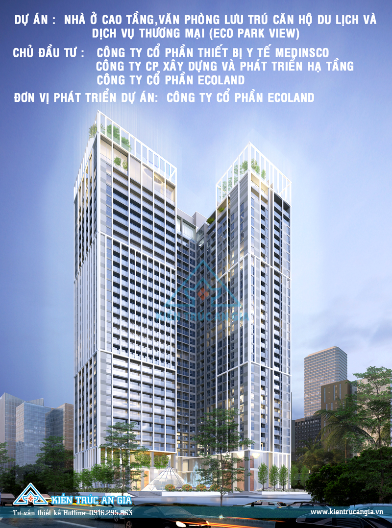Dự án thiết kế chung cư ECO PARK VIEW
