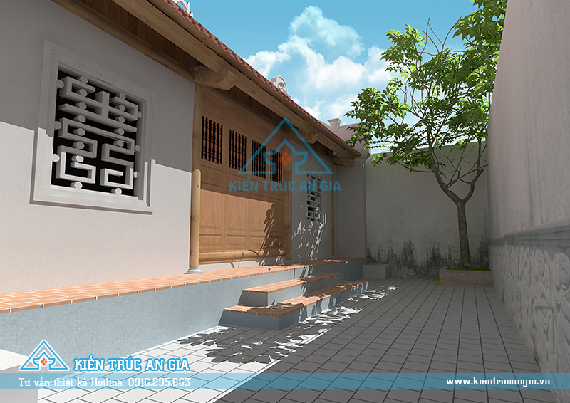 Thiết kế từ đường họ Nguyễn