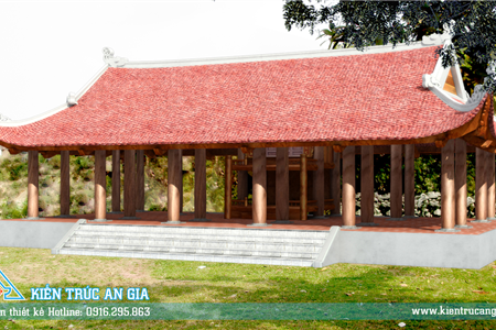 Thiết kế đình ngòi Phương An