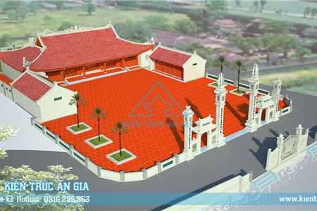 Thiết kế đình Xuân Canh