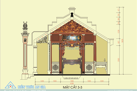 Thiết kế nội thất từ đường