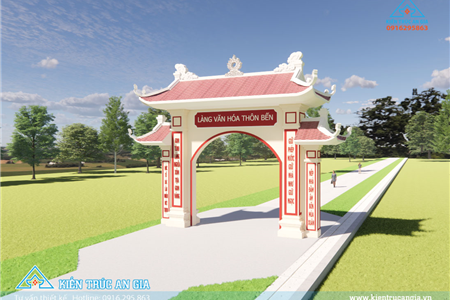 Cổng Làng Thôn Bến