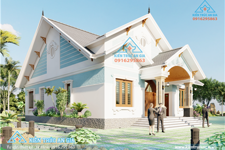 Nhà 1 tầng mái thái btct dt 245 m2