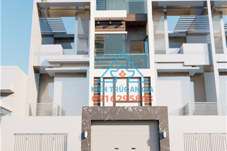 Nhà 3 tầng 2 mặt tiền kết hợp kinh doanh Đơn giản mà đẹp 2021