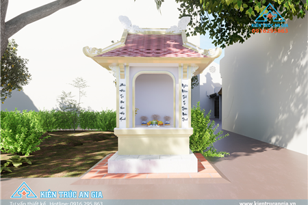 Miếu Thờ Nhỏ Kích thước 1,3X1,5 m