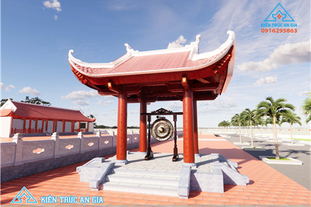 Lầu Chuông - Lầu Trống Chùa Bà Bụt