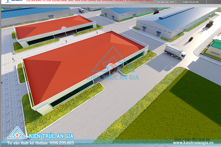 Thiết kế nhà máy sản xuất găng tay và khẩu trang y tế nhãn hiệu zama