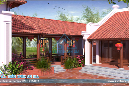 Thiết kế nhà thờ họ kết hợp nhà ở