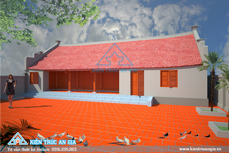 Phương án thiết kế nhà lưu niệm Nguyễn Văn Cừ