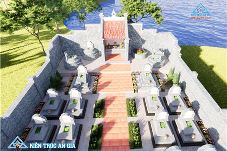 Khu lăng mộ khuôn viên 12 m