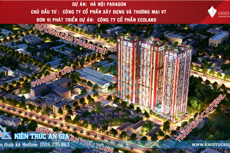 Tham gia thiết kế dự án chung cư Hà Nội PARAGON