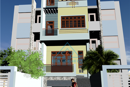 Ngắm nhìn công trình nhà phố 4 tầng mặt tiền sang chảnh