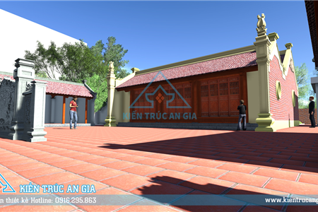 Thiết kế nhà thờ Họ Phan