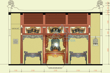 THIẾT KẾ NỘI THẤT CÔNG TRÌNH TÔN GIÁO, TÍN NGƯỠNG VÀ DÂN DỤNG
