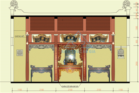 THIẾT KẾ NỘI THẤT CÔNG TRÌNH TÔN GIÁO, TÍN NGƯỠNG VÀ DÂN DỤNG